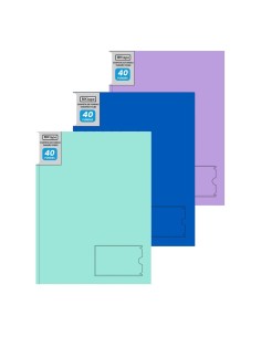 Carpeta 40 Fundas Folio
