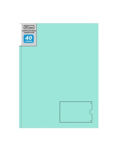 Carpeta 40 Fundas Folio
