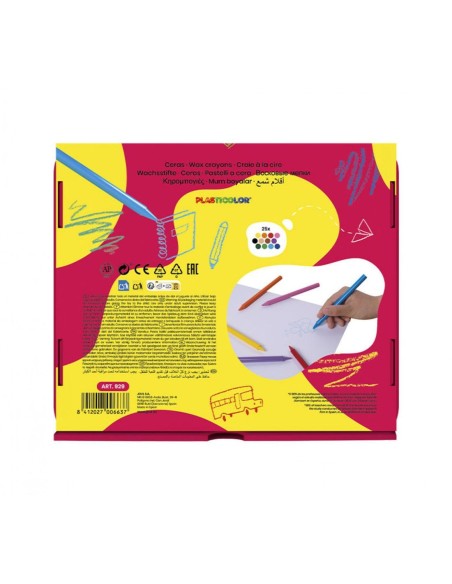 Ceras Plasticolor School Pack 300u