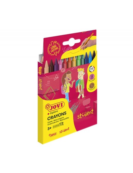 Ceras Plasticolor 12 colores