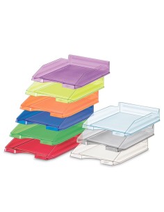 Bandejas de Sobremesa Transparente Flúor PK10