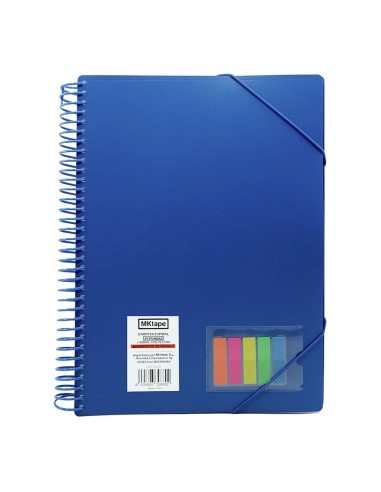 Carpeta espiral 20 fundas Folio