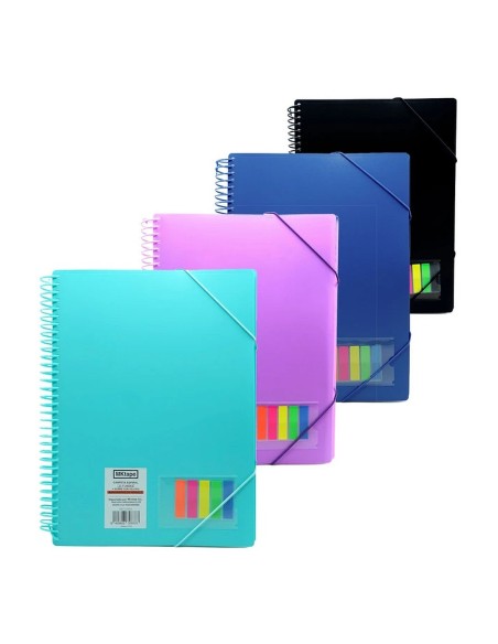 Carpeta espiral 20 fundas Folio