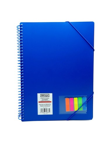 Carpeta espiral 30 Fundas Folio