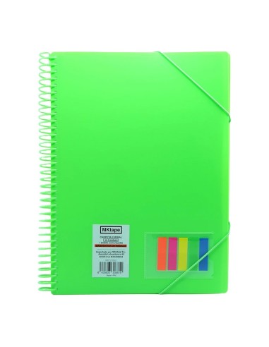 Carpeta espiral 30 Fundas Folio