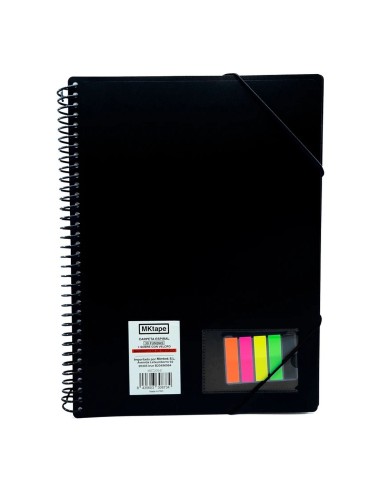 Carpeta espiral 30 Fundas Folio