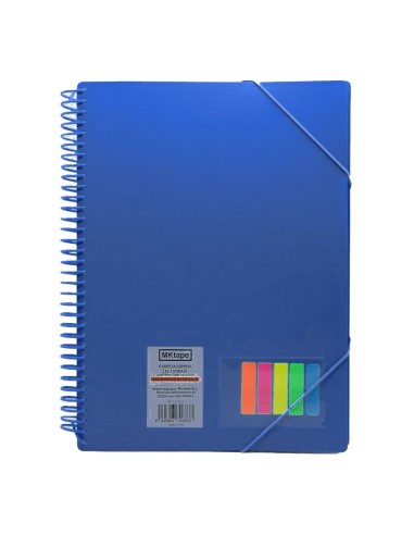 Carpeta espiral 40 Fundas Folio