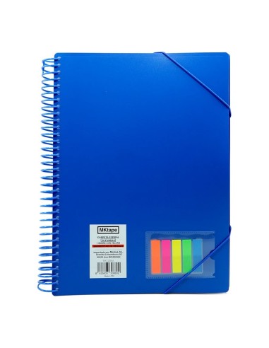 Carpeta Espiral 50 Fundas Folio