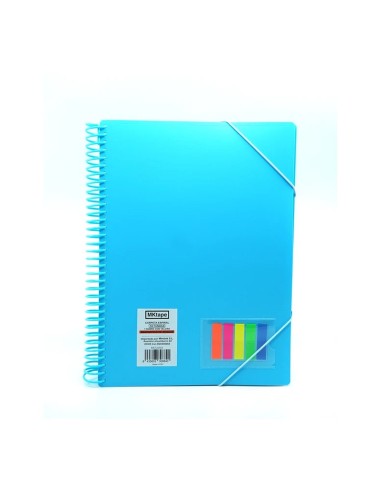 Carpeta Espiral 50 Fundas Folio