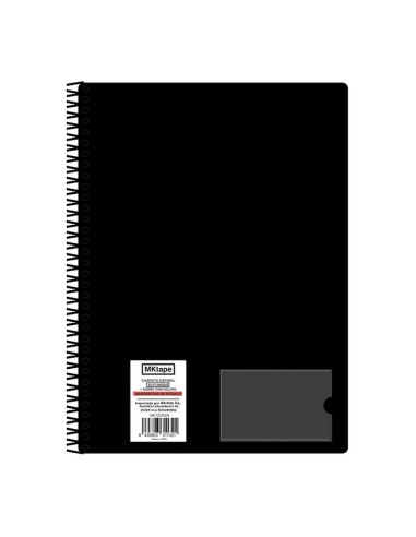 Carpeta Espiral 50 Fundas Folio