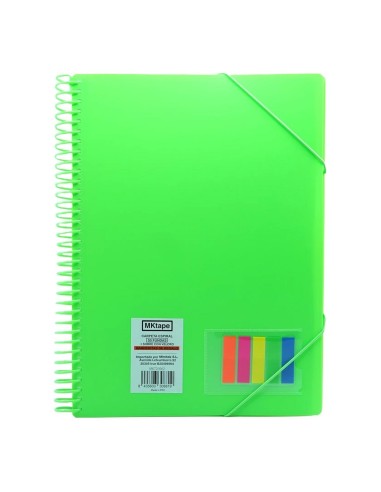 Carpeta Espiral 50 Fundas Folio