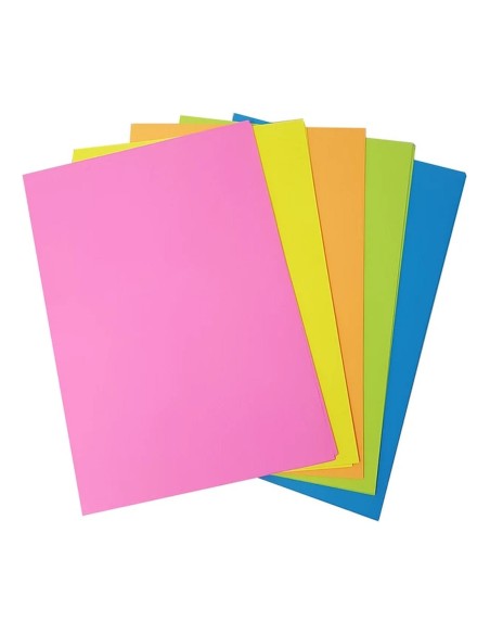 Papel A4 Surtido Flúor 5 colores 100h