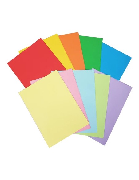 Papel A4 Surtido 10 colores 100h