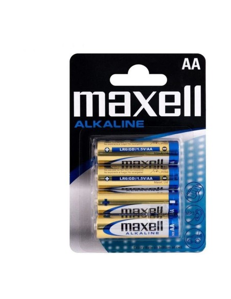 Pila Alcalina MAXELL LR06 - AA Pack 4u