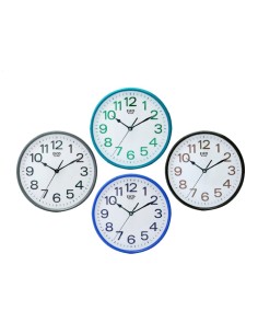 Reloj analógico de pared Elco 25cm