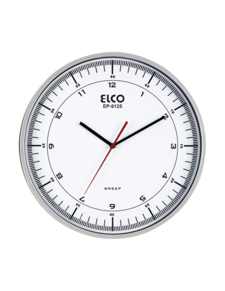 Reloj analógico de pared Elco 30cm