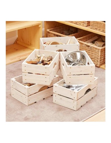 Cajas de madera Pack 6