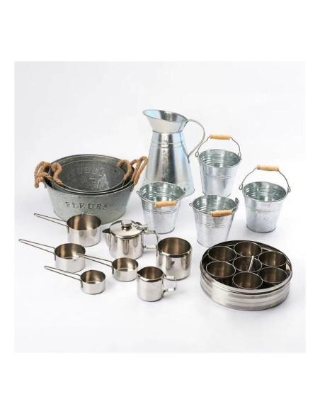 Set utensilios cocinar barro 20u