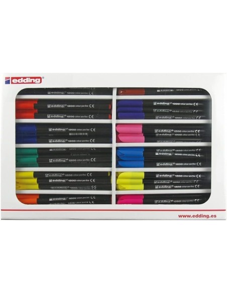 Rotulador Edding 1200 Pack 120u