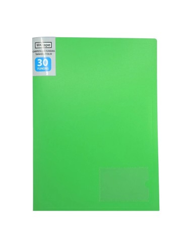 Carpeta 30 Fundas Fº