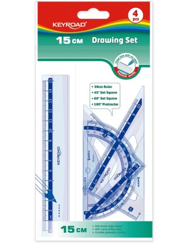 Conjunto reglas dibujo