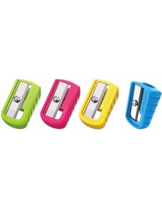 Sacapuntas plástico Keyroad 1 uso 2