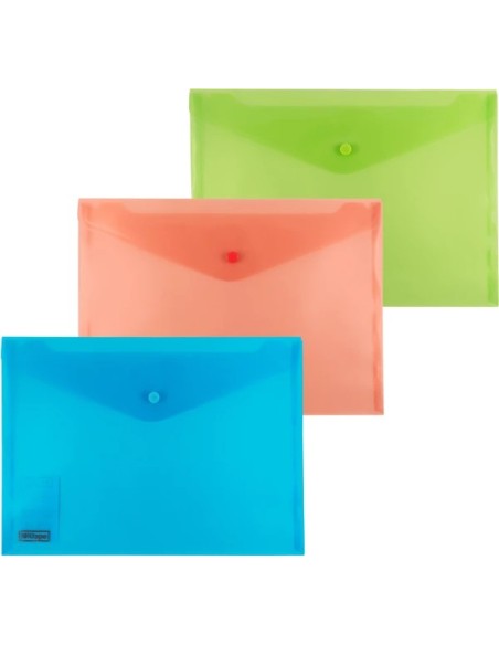 Sobre Portadocumentos Velcro Fº Pack 3