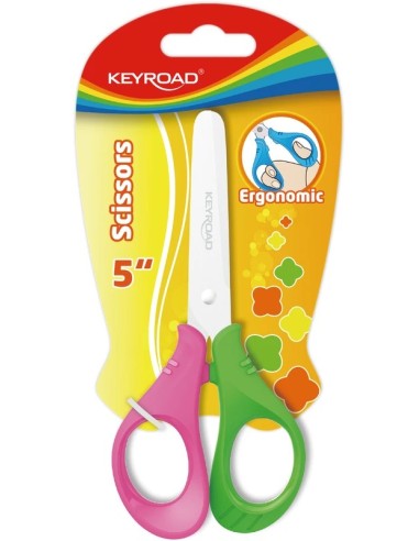 Tijera escolar plástico Keyroad