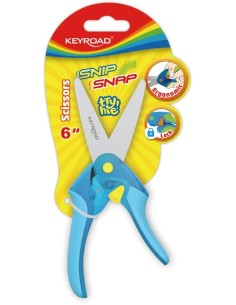 Tijera escolar ergonómica Keyroad