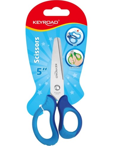 Tijera Escolar Soft Keyroad