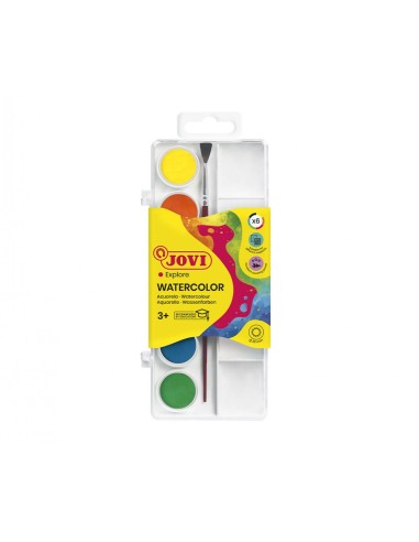 Acuarelas Jovi 6 colores