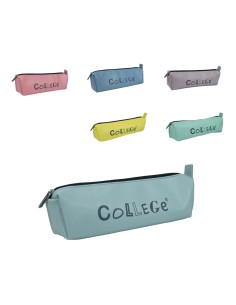 Estuche portatodo triangular College
