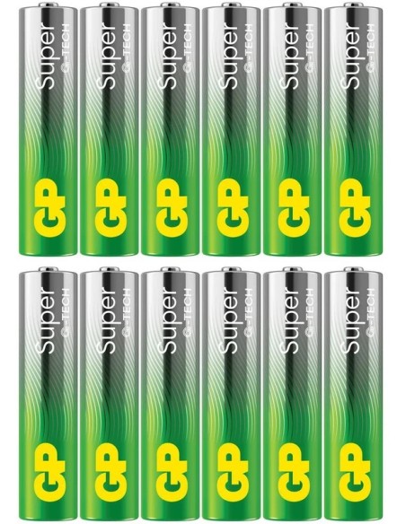 Pila Alcalina GP LR03 - AAA Pack 12u