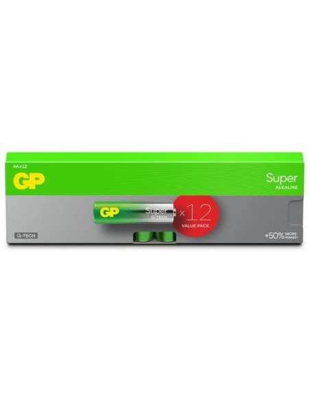 Pila Alcalina GP LR06 - AA Pack 12u