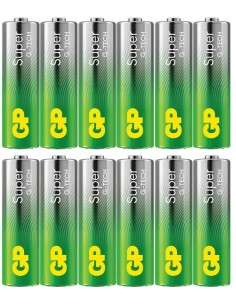 Pila Alcalina GP LR06 - AA Pack 12u 2