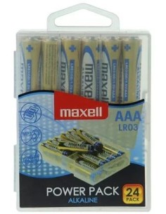 Pila Alcalina MAXELL LR03 - AAA Pack 24u