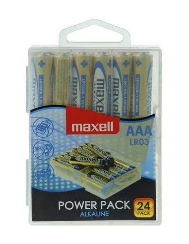 Pila Alcalina MAXELL LR03 - AAA Pack 24u