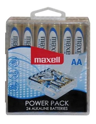 Pila Alcalina MAXELL LR06 - AA Pack 24u