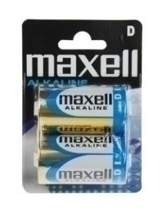 Pila Alcalina MAXELL LR20 - D Pack 2u