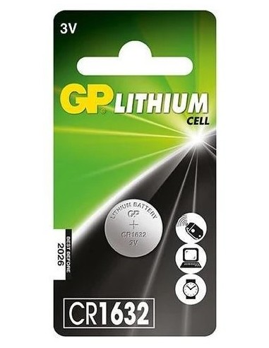 Pila Litio GP CR-1632 Pack 5u
