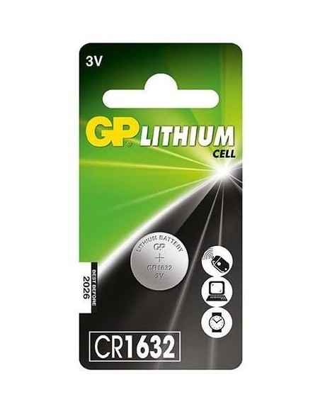 Pila Litio GP CR-1632 Pack 5u