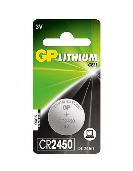 Pila Litio GP CR-2450 Pack 5u