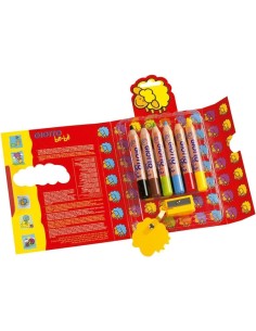 Bebé Súper Lápiz 6 colores 2