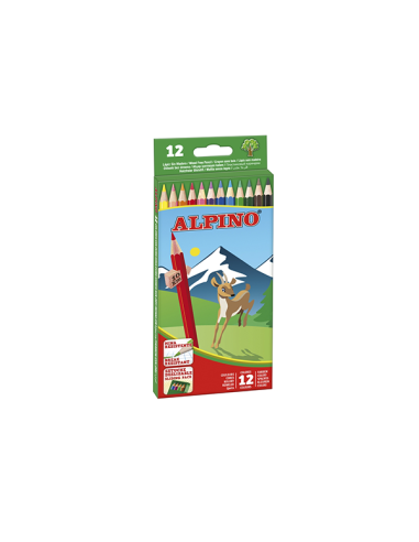LÁPIZ ALPINO 12 COLORES