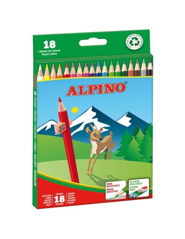 LÁPIZ ALPINO 18 COLORES