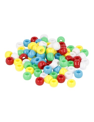 Cuentas plástico eco ovalos