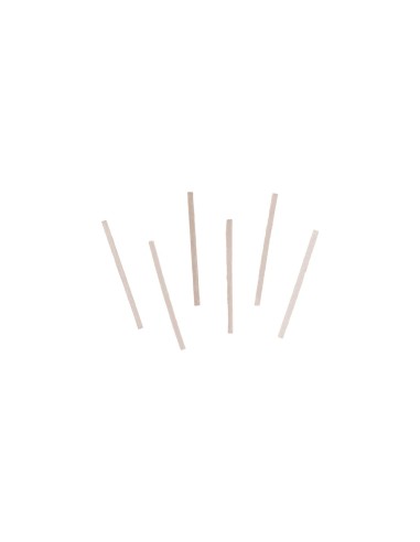 Minipalos madera natural 500u