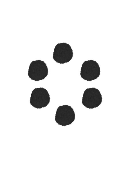 Pompones 25mm bolsa 50u