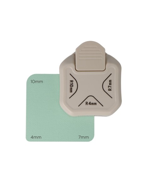 Troqueladora esquinas 3 en 1