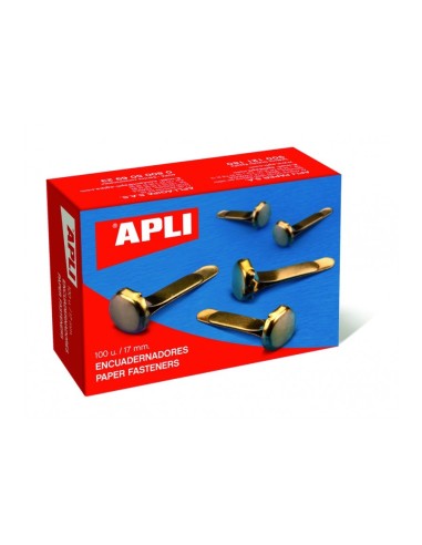 Caja encuadernador con arandela 100u